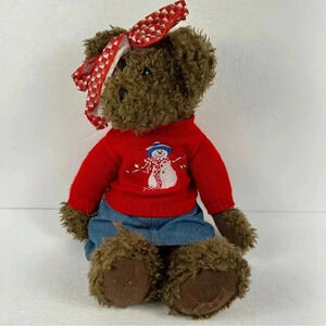 Hallmark Winter Bear  "First Snow" by Lisa Kay 17"